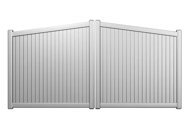Préfalu Ventoux portail battant aluminium jardin extérieur