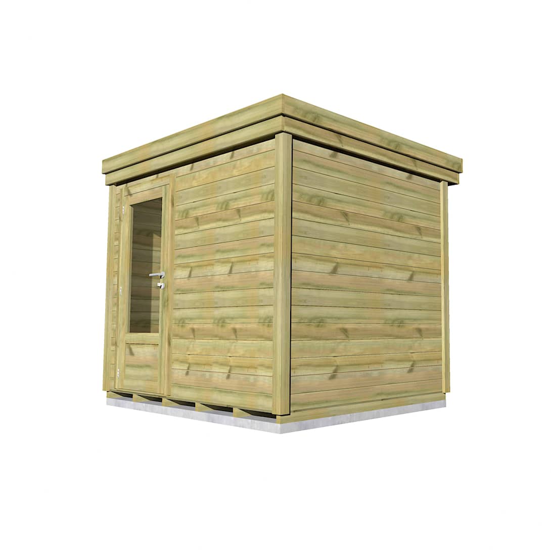 Abri Français Gamme Origine 2,5x2 m abri de jardin 6,7 m²