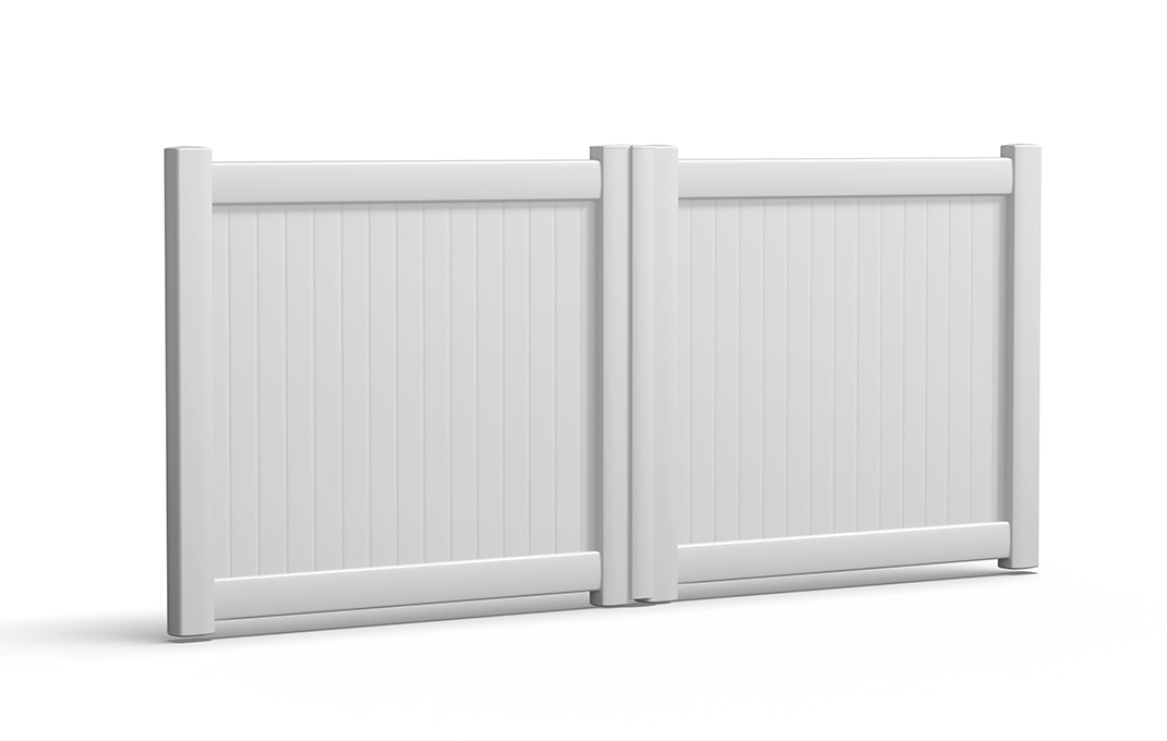 Préfalu Rwemori portail battant aluminium droit classique