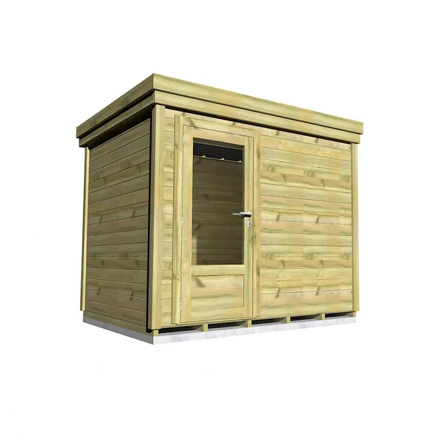 Abri Français Gamme Origine 2,5x2 m abri de jardin 6,7 m²