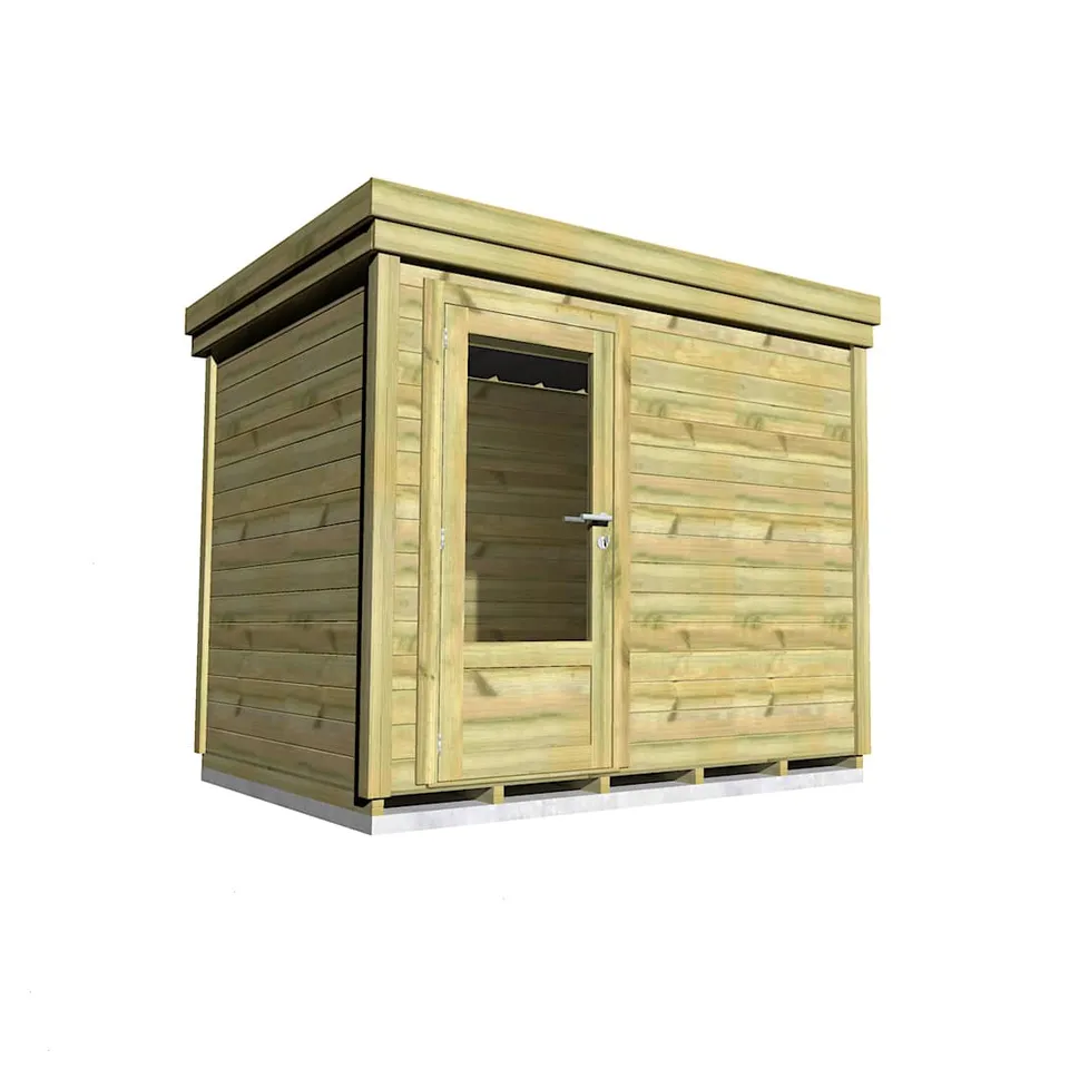 Abri Français Gamme Origine 2,5x2 m abri de jardin 6,7 m²