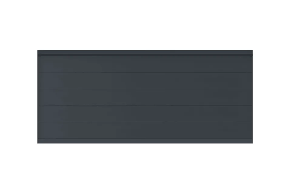METAL GARDEN Brise-Vues Aluminium plein 200 mm brise vue 1830 mm