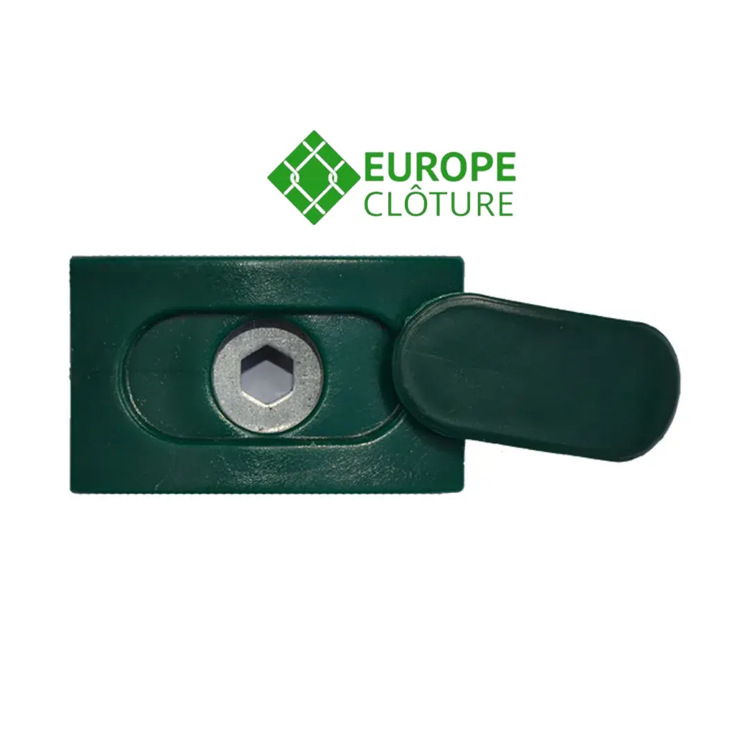 Europe Clôture Accessoires clip + cache-vis poteau carré