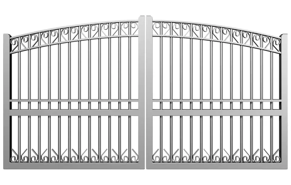 Préfalu ÉPÉE portail battant aluminium extérieur