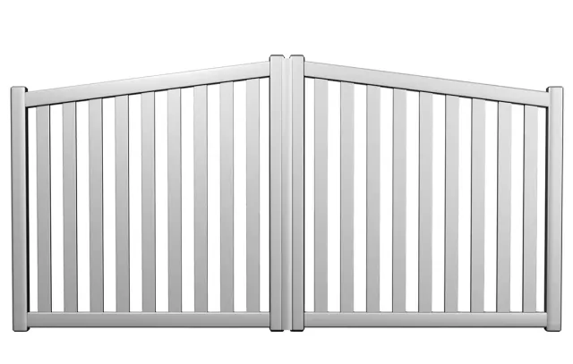 Préfalu JURA portail battant aluminium extérieur jardin