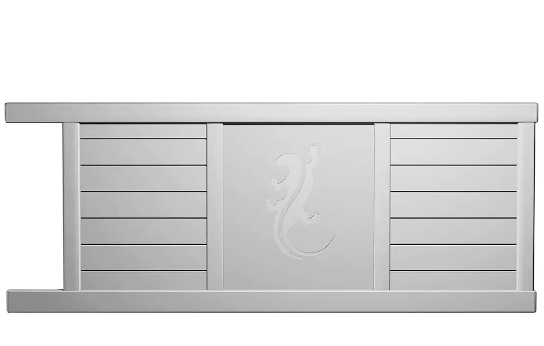 Préfalu Fali portail battant aluminium jardin