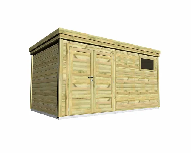 Abri Français Origine Rangement 10,5 m² abri jardin bois