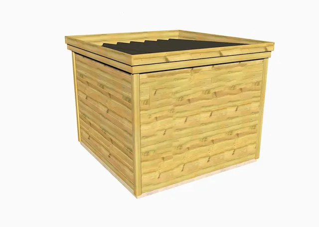 Abri Français Essentiel 2,64x2,64 m abri de jardin 6,97 m²