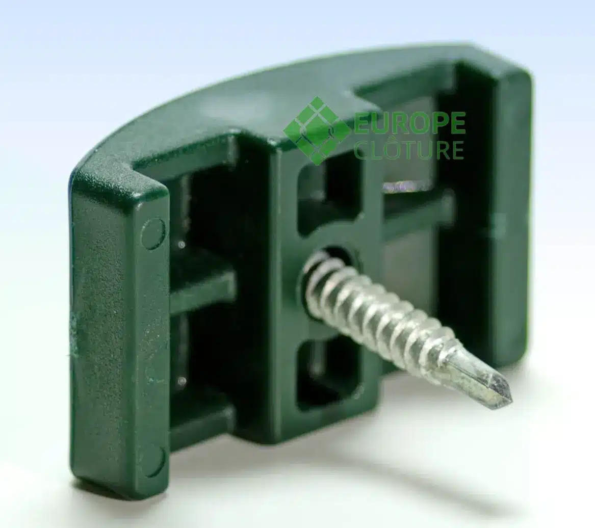 Europe Clôture Accessoires clip + cache-vis poteau carré
