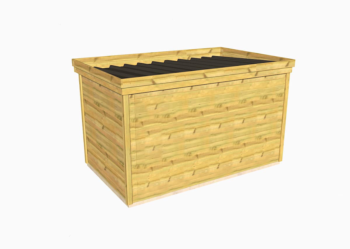 Abri Français Essentiel abri de jardin bois 7,36 m2 autoclave