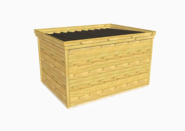 Abri Français Gamme Essentiel 3,44x2,64m abri de jardin 9,08m2 autoclave