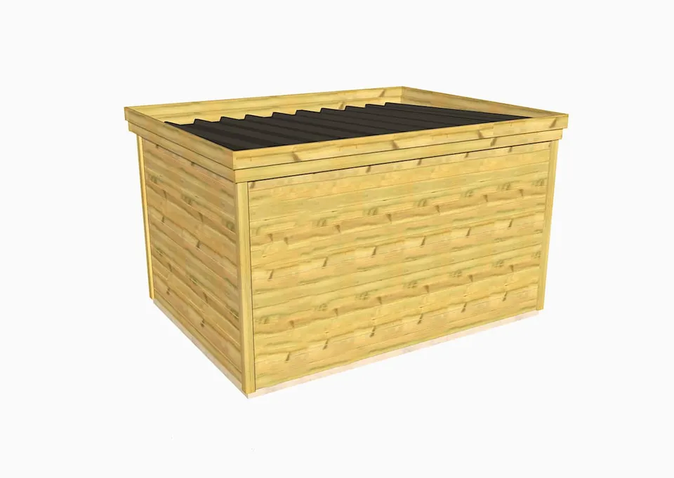 Abri Français Gamme Essentiel 3,44x2,64m abri de jardin 9,08m2 autoclave