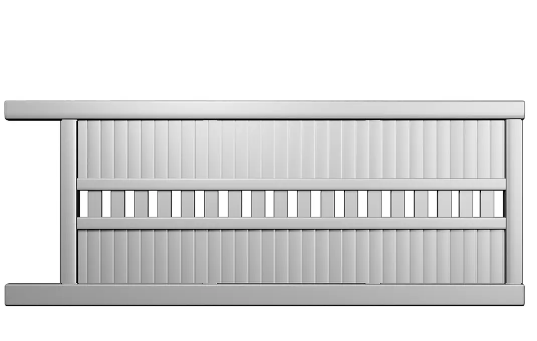 Préfalu CEZA portail battant aluminium droit motorisable