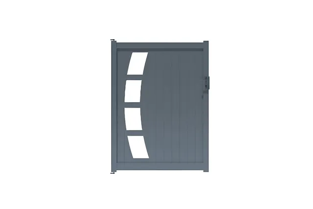 METAL GARDEN Portillons Aluminium portillon 1000x1000 plein