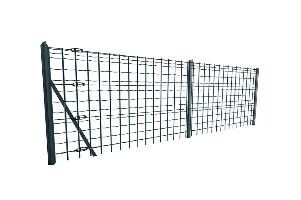 METAL GARDEN Grillages souples grillage soudé 100x50 RAL7016 1000 mm