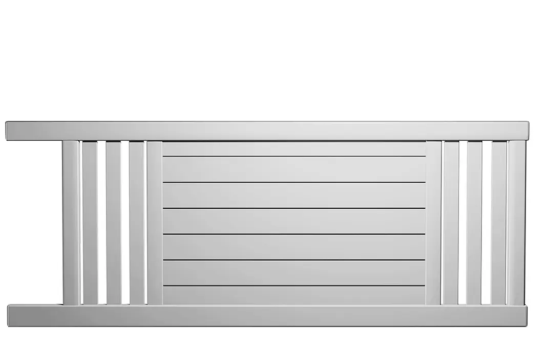 Préfalu Ventron portail coulissant aluminium 90%