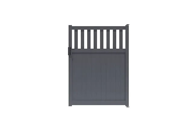 METAL GARDEN Portillons Aluminium portillon semi-plein 1000x1700
