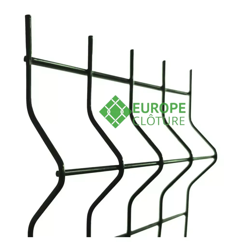 Europe Clôture Panneaux grillage rigide panneau anthracite 2,5m acier