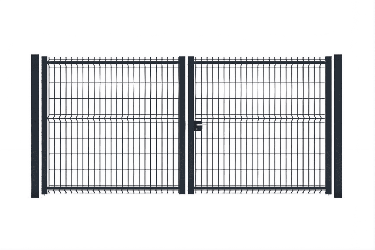 Metal Garden Eco portail battant acier grillagé 3000x1750 mm