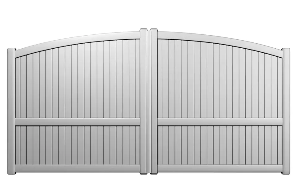 Préfalu NIMBA portail battant aluminium droit motorisable