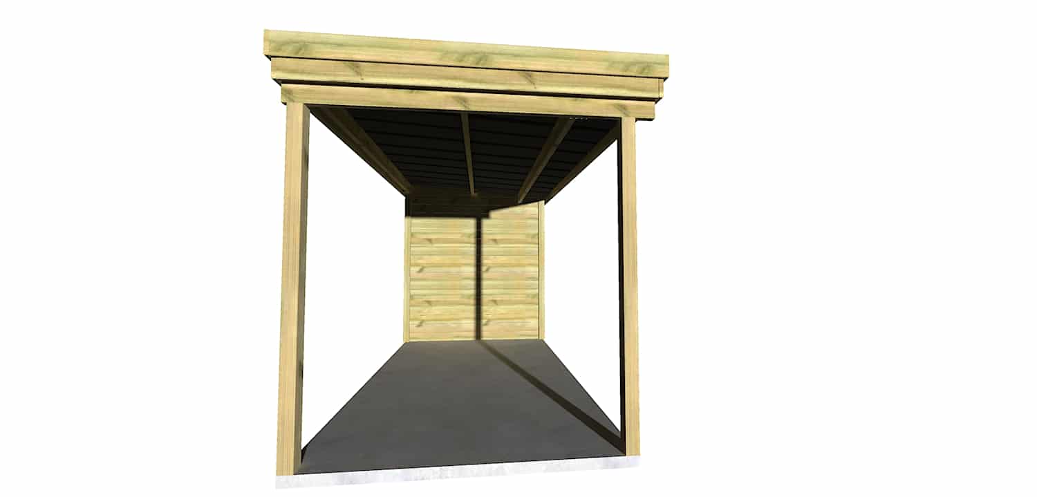 Abri Français Gamme Origine Pool House 17m2 abri jardin bois autoclave