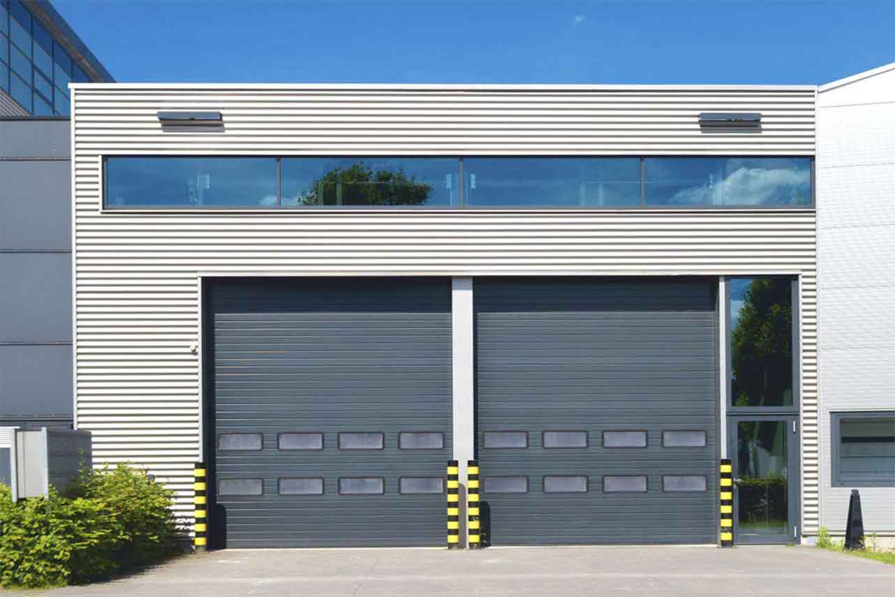 METAL GARDEN Portes Sectionnelles porte sectionnelle 5000x3000 mm woodgrain