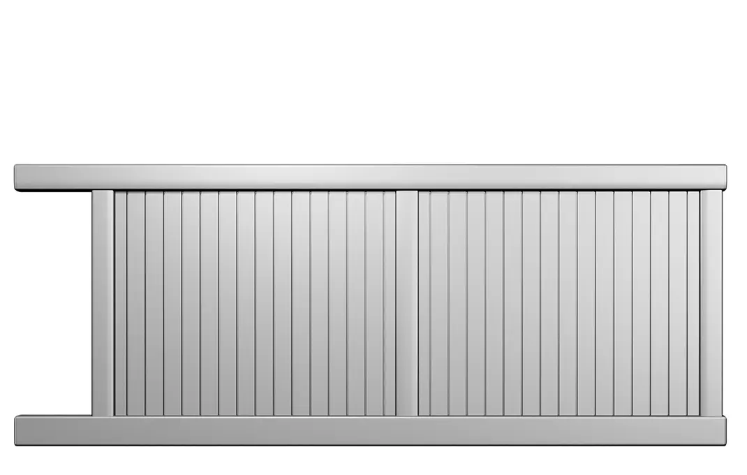 Préfalu RWEMORI portail coulissant aluminium plein droit