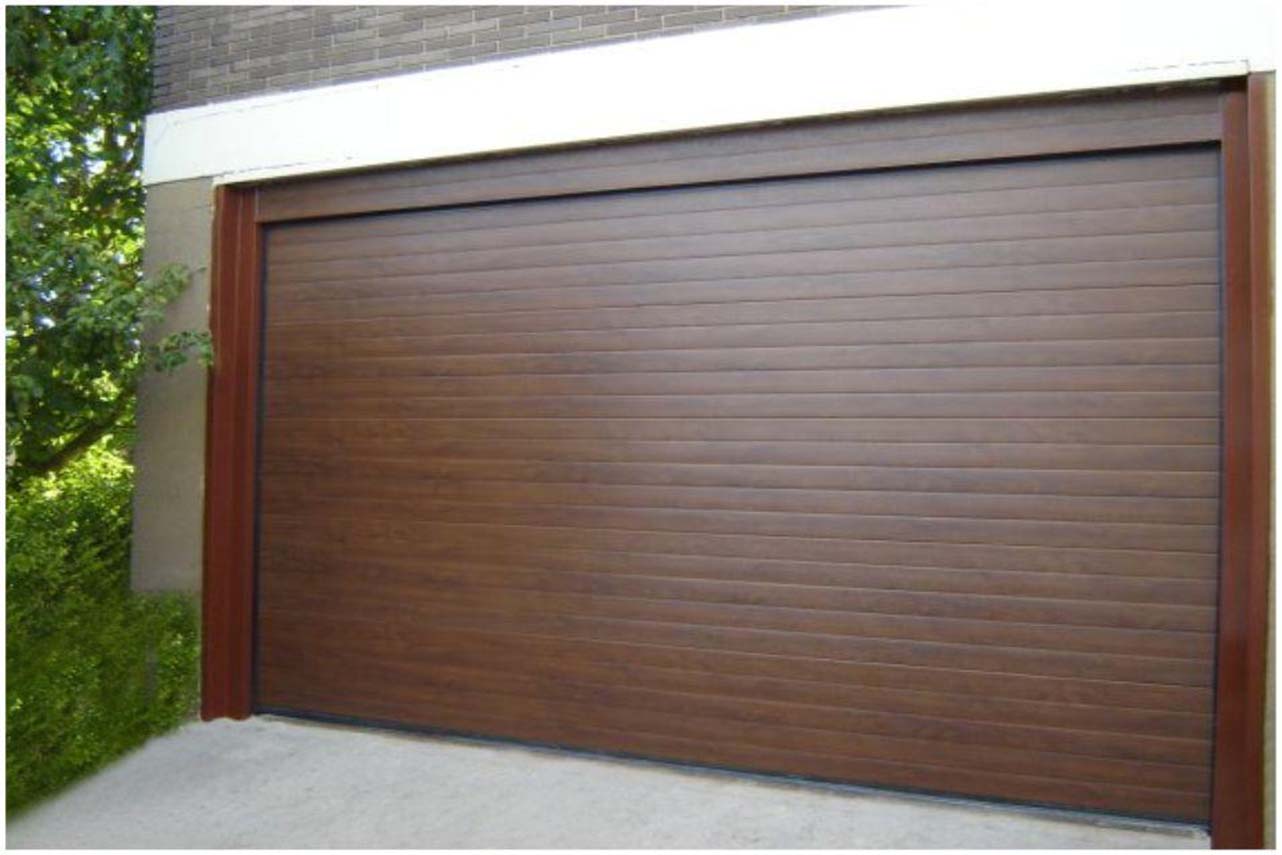METAL GARDEN Portes de Garage porte levante chêne clair 2500 mm