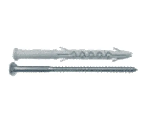 Abri Français Vis 6x60 cheville fixation abri jardin acier