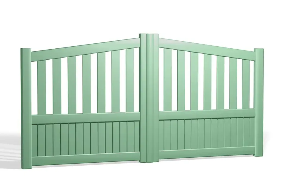 Préfalu Matra portail battant alu jardin