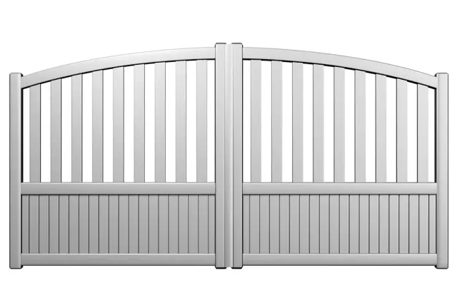 Préfalu YAK BATTANT portail battant aluminium jardin