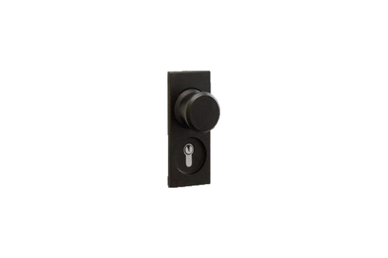 METAL GARDEN Accessoires serrure renforcée porte sectionnelle 2 points