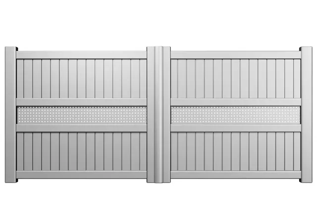 Préfalu Lier portail battant aluminium jardin