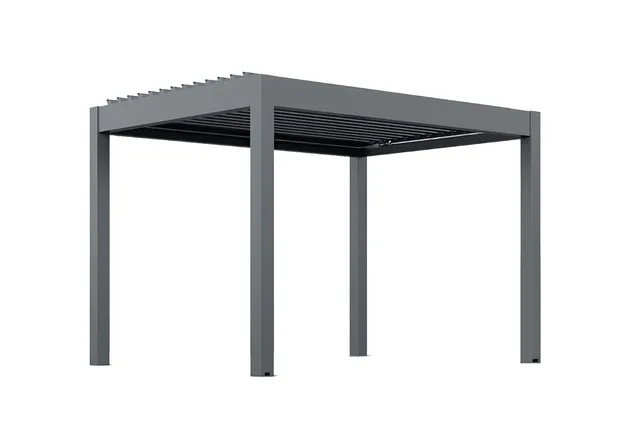 METAL GARDEN Pergolas Pergola bioclimatique autoportée 4000 mm