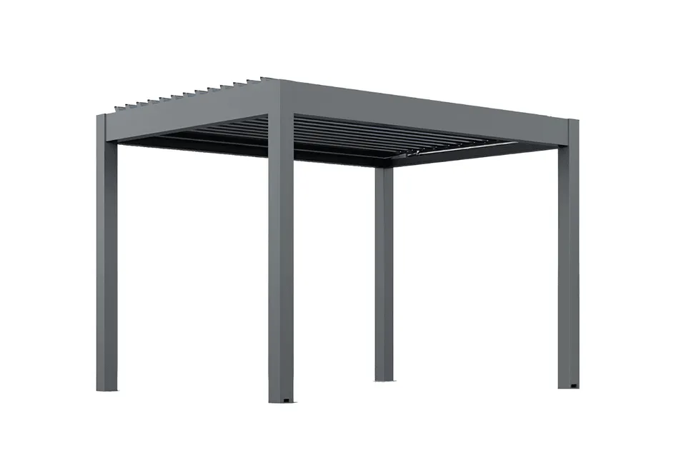 METAL GARDEN Pergolas Pergola bioclimatique autoportée 4000 mm