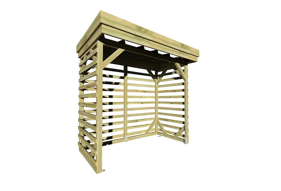Abri Français Abris Bûches abri bois chauffage 3 stères 2,15 m