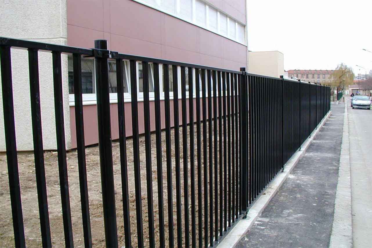 METAL GARDEN Barreaudage carré acier 1000 mm