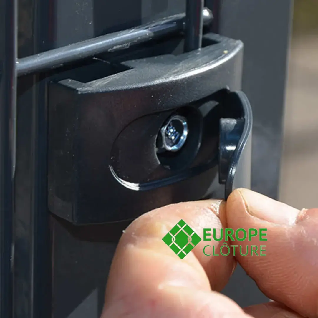 Europe Clôture Accessoires clip + cache-vis poteau carré