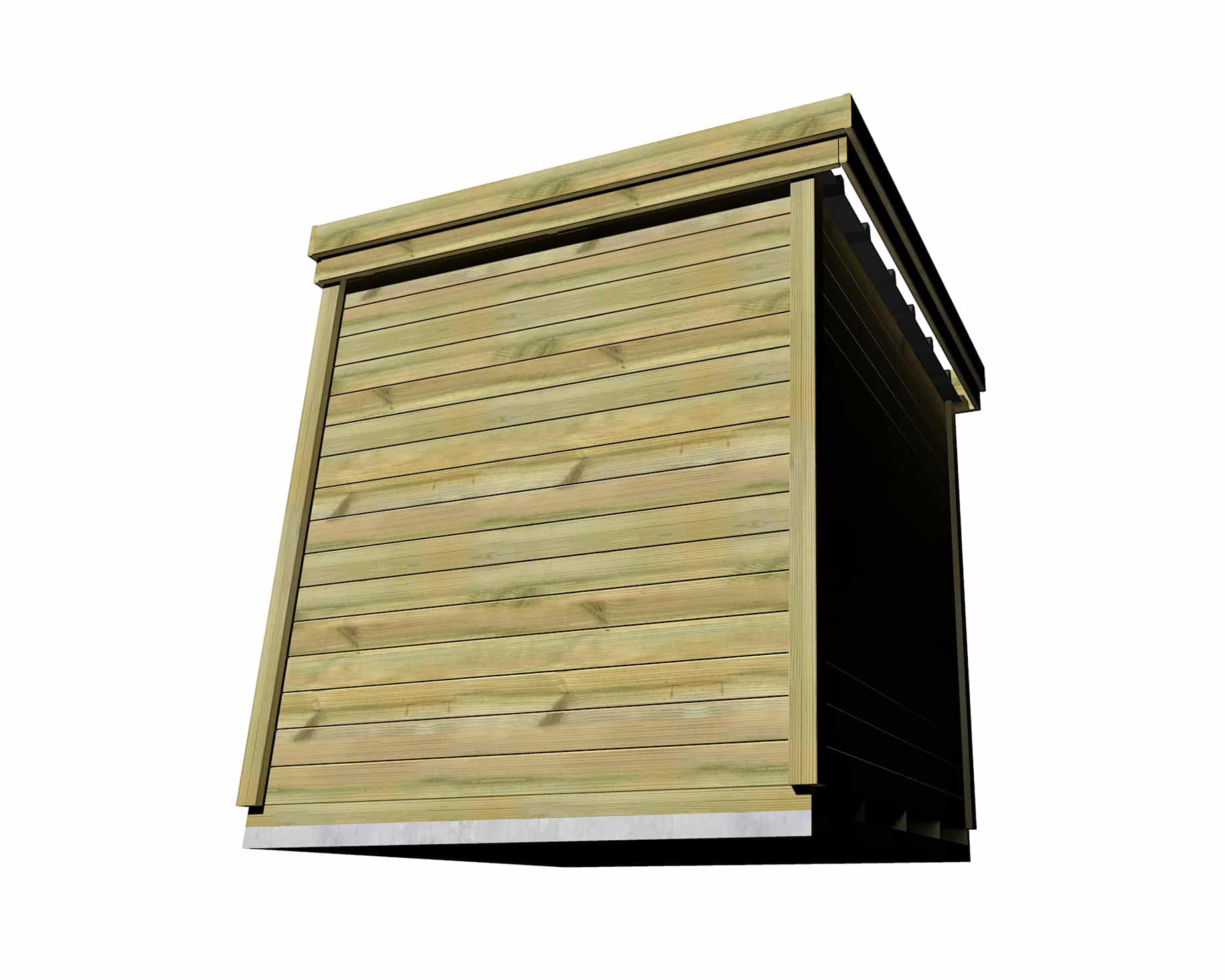 Abri Français Origine Local spa abri 4 m² porte double