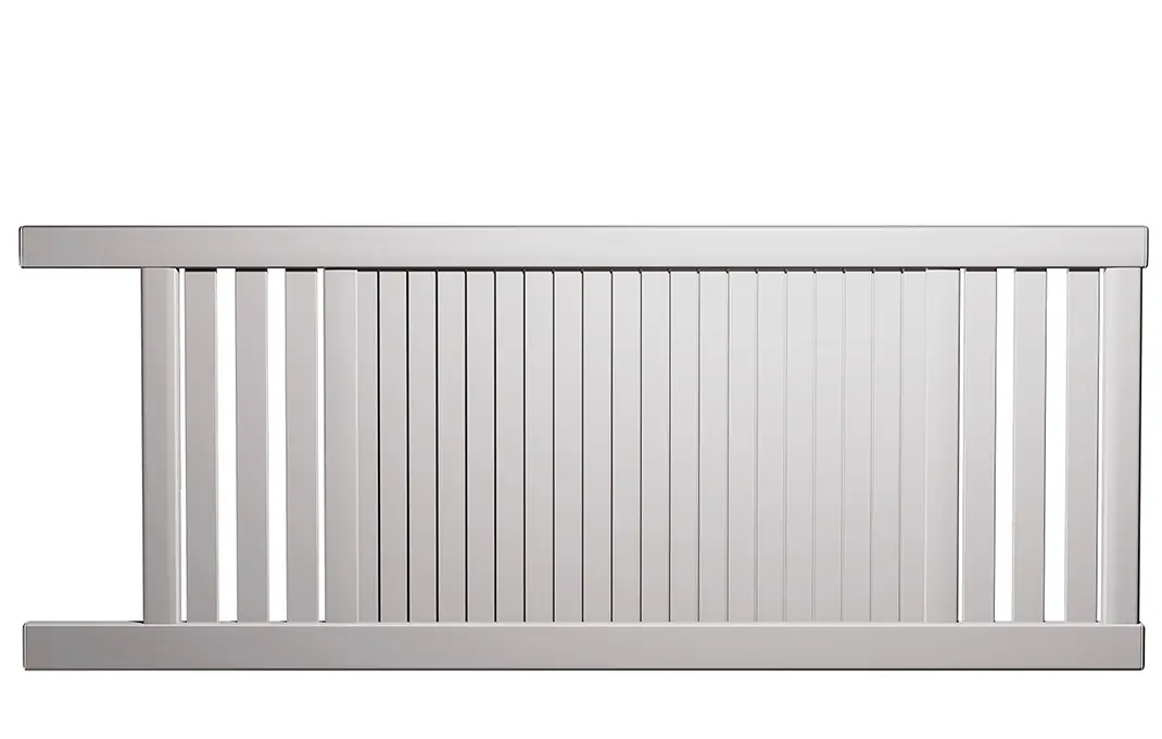 Préfalu Doron portail coulissant aluminium semi-ajouré motorisable