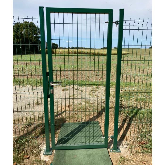 Europe Clôture Portails et portillons portillon grillagé acier serrure 3 clés