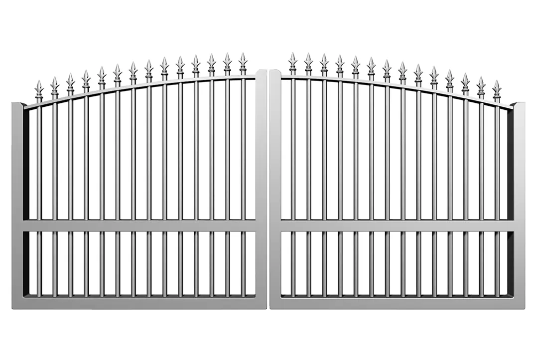 Préfalu ARCHE portail battant aluminium droit