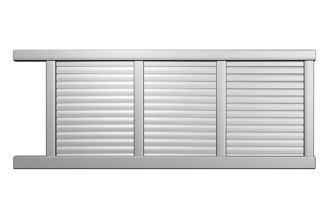 Préfalu Till coulissant portail jardin aluminium