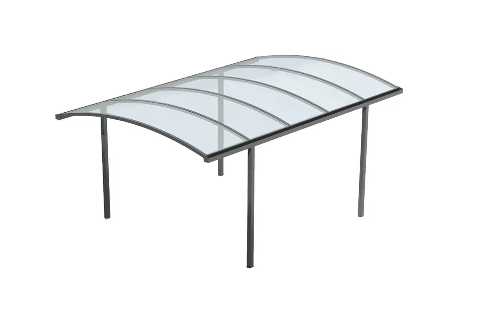 METAL GARDEN Abris de Voiture carport cintré abri 5000x3000 robuste