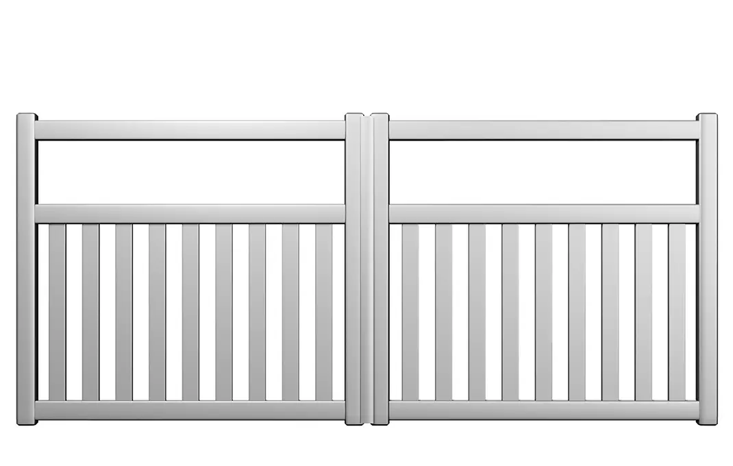 Préfalu OURAL portail battant aluminium jardin