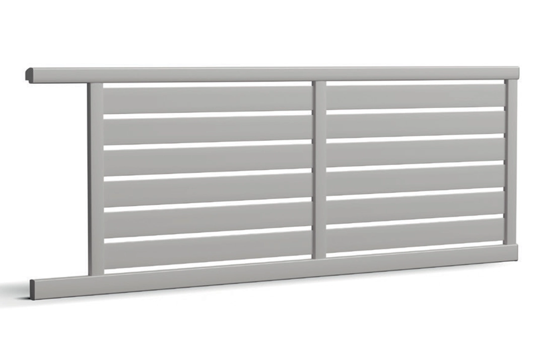 Préfalu Soufrière portail coulissant aluminium jardin