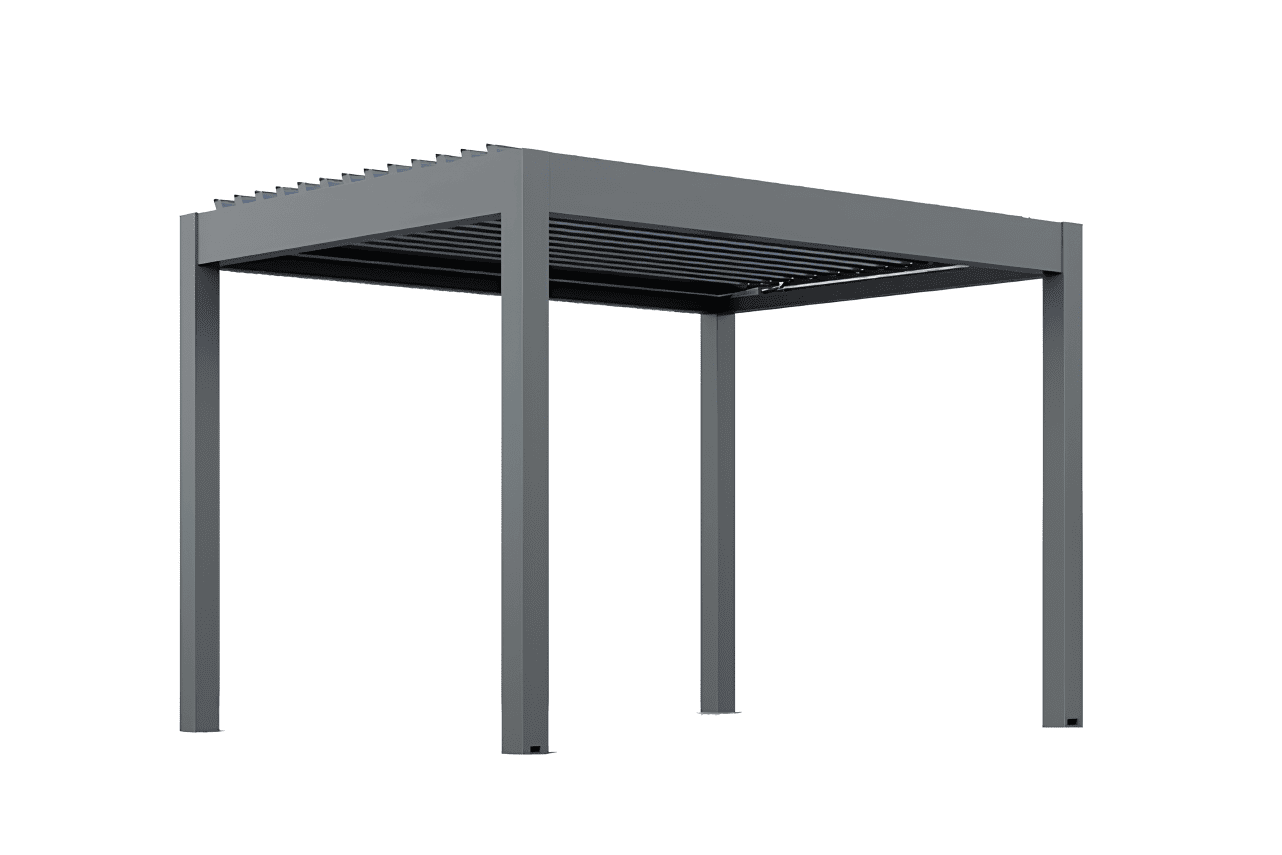 METAL GARDEN Pergolas Pergola bioclimatique autoportée 4000 mm