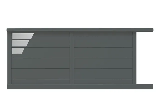 Préfalu Frissel Access 11 portail coulissant aluminium