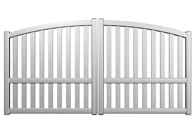 Préfalu Ida portail battant aluminium jardin