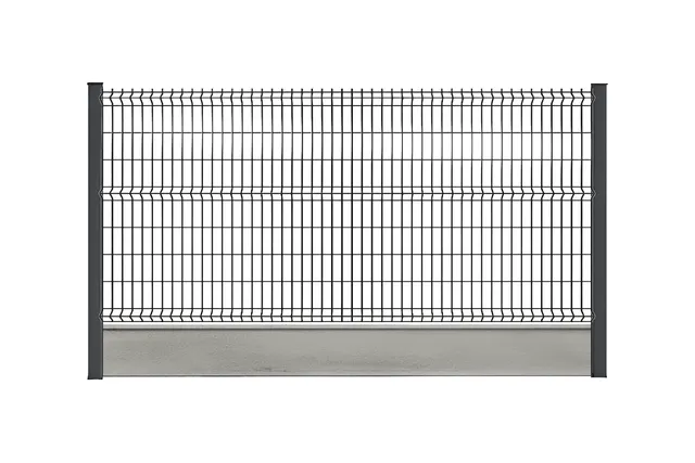 METAL GARDEN Grillages rigides panneau à sceller 630 mm soubassement